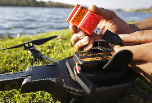 Parrot 3D GPS Flight Recorder for AR Drone 2